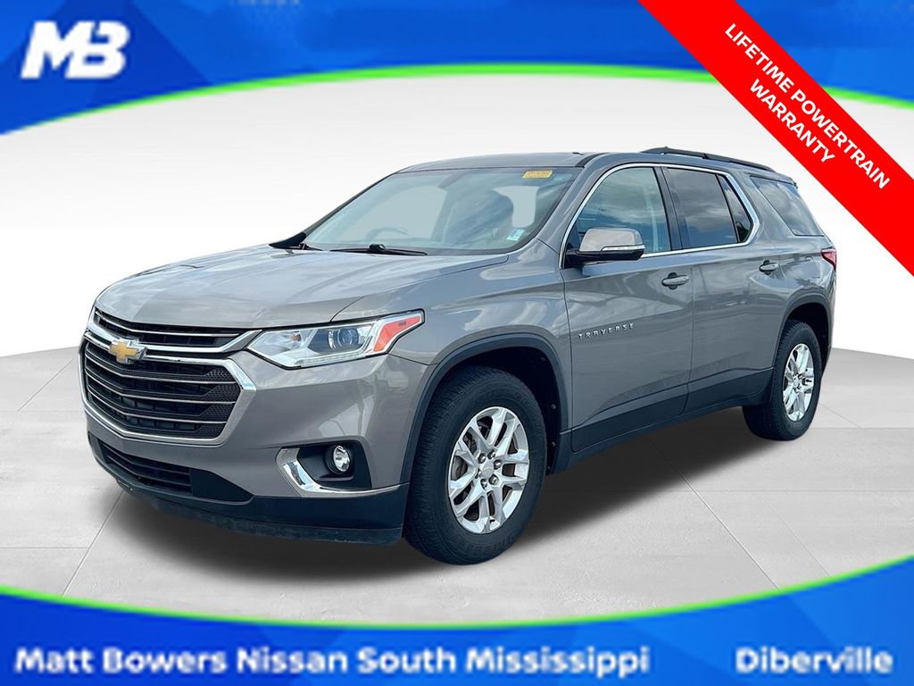 Pepperdust Metallic 2019 Chevrolet Traverse SUV / Crossover Front-Wheel Drive 9-Speed Automatic