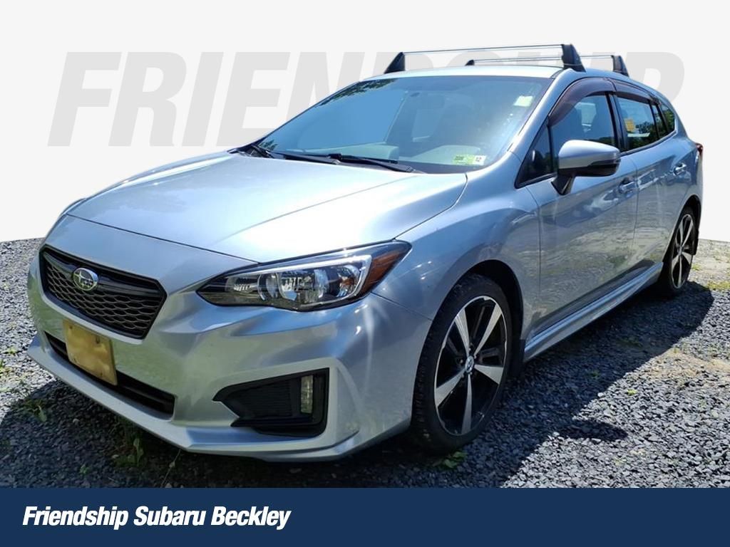 Ice Silver Metallic 2017 Subaru Impreza Hatchback All-Wheel Drive Continuously Variable Transmission