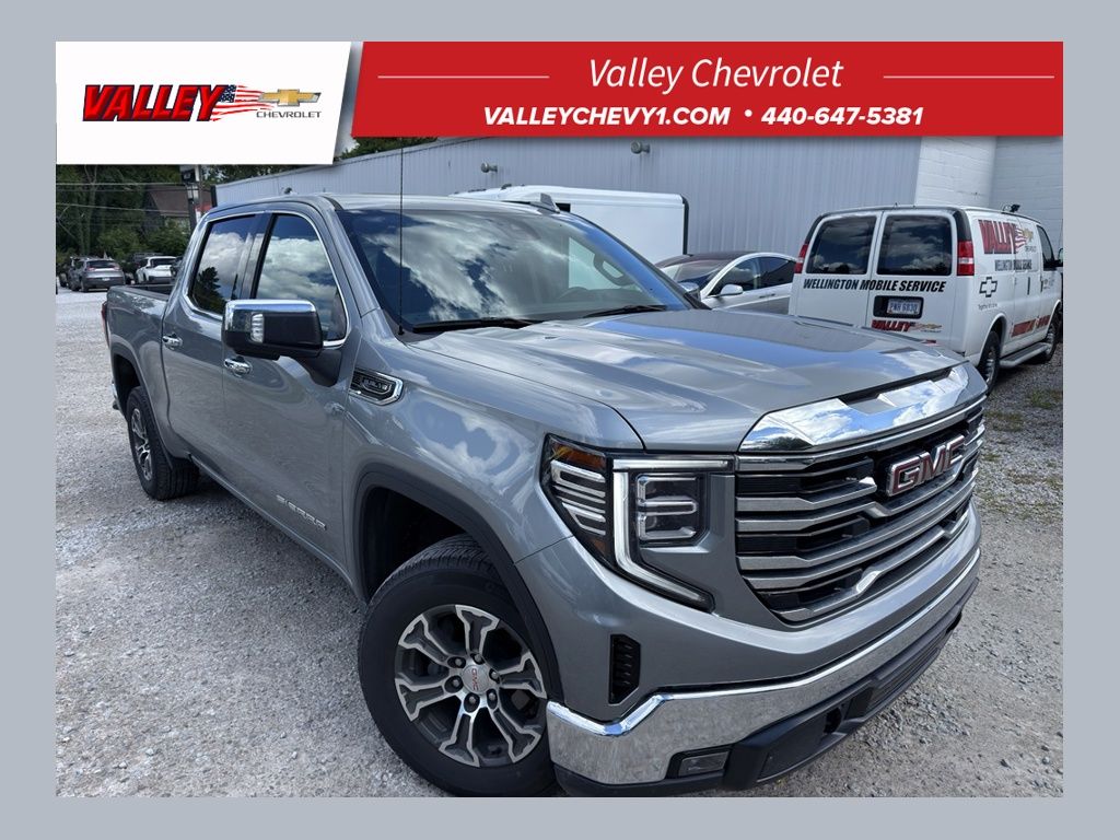 Sterling Metallic 2025 GMC Sierra 1500 Pickup Truck Four-Wheel Drive Automatic