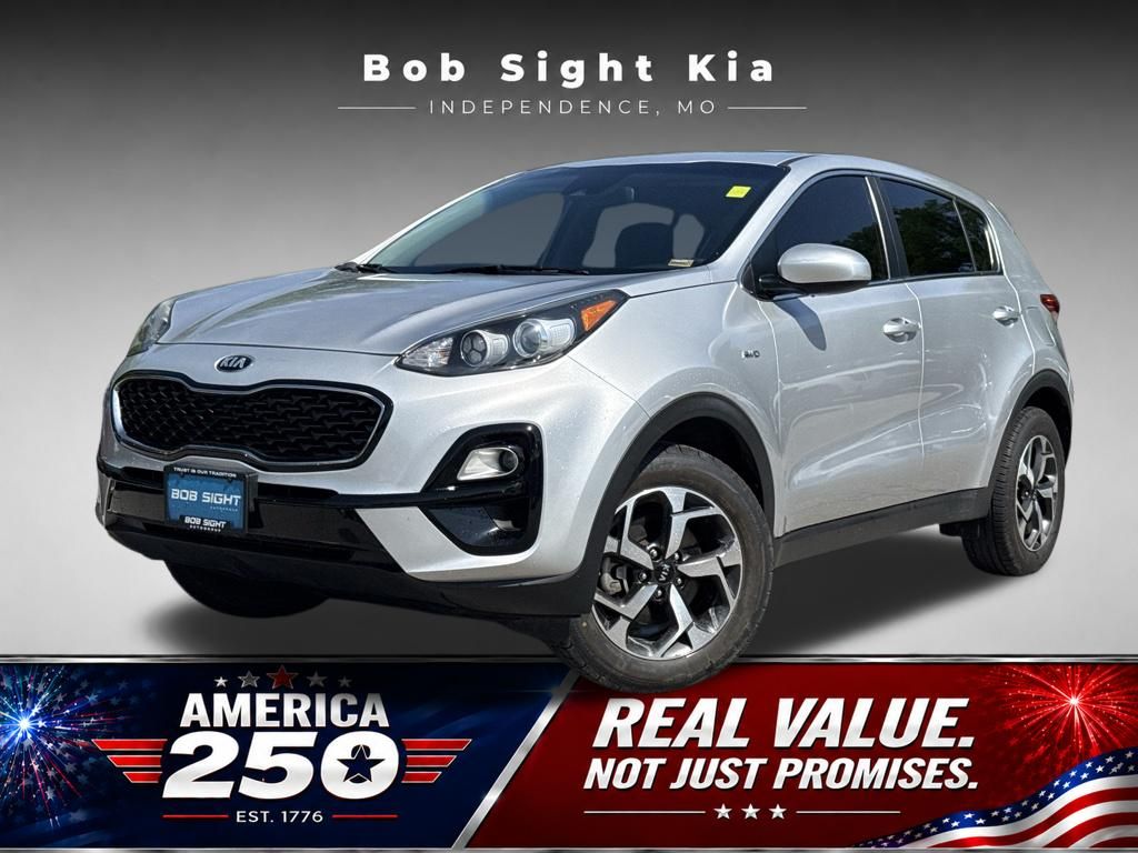 Sparkling Silver 2020 Kia Sportage SUV / Crossover All-Wheel Drive 6-Speed Automatic Overdrive