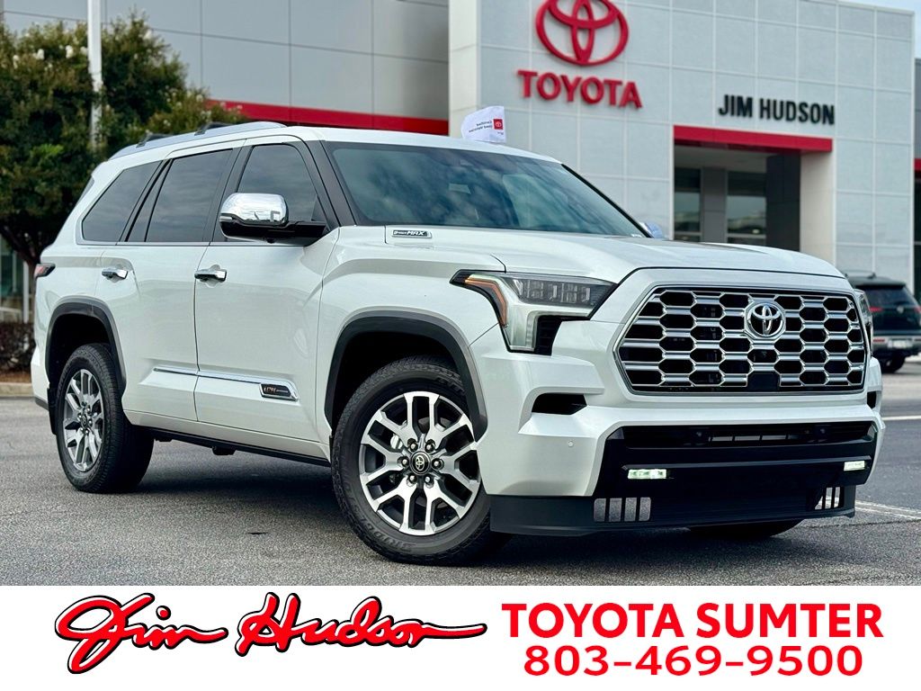 White (Wind Chill Pearl) 2026 Toyota Sequoia SUV / Crossover Four-Wheel Drive Automatic