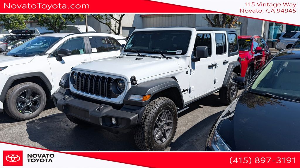 Bright White Clearcoat 2026 Jeep Wrangler SUV / Crossover Four-Wheel Drive 8-Speed Automatic
