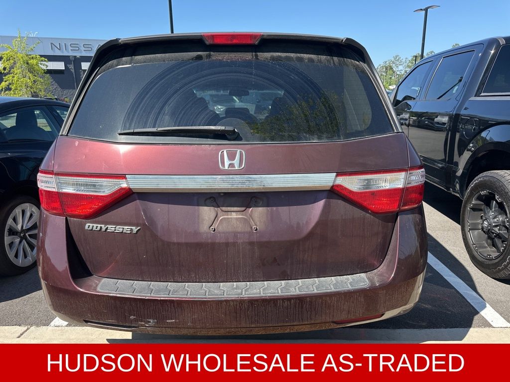 2012 Dark Cherry Pearl II Honda Odyssey EX-L FWD Van