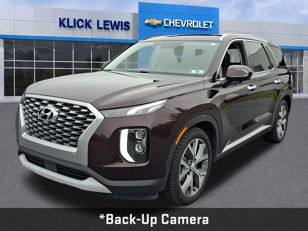 2021 Hyundai Palisade SEL Red at Bob Ruth Ford