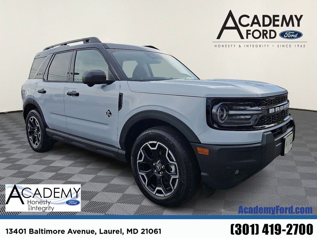 Space White Metallic 2026 Ford Bronco Sport SUV / Crossover All-Wheel Drive 8-Speed Automatic