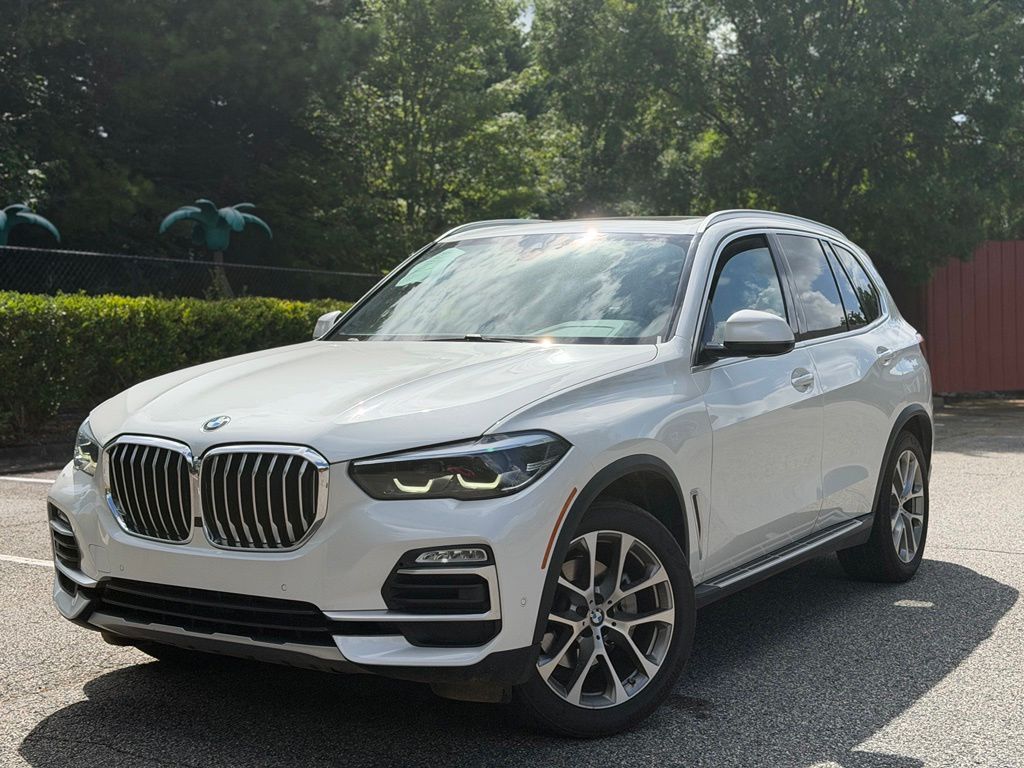 Mineral White Metallic 2020 BMW X5 SUV / Crossover Rear-Wheel Drive 8-Speed Automatic