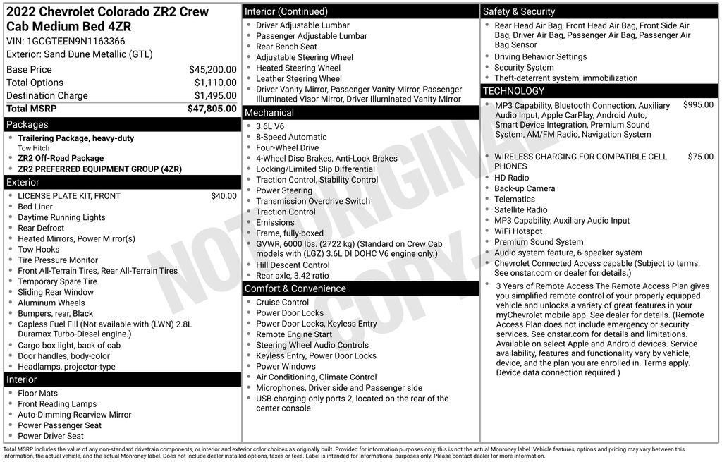 Used 2022 Chevrolet Colorado Truck