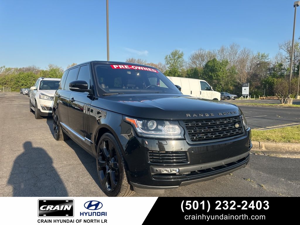 2017 Land Rover Range Rover V8 Supercharged LWB 4WD