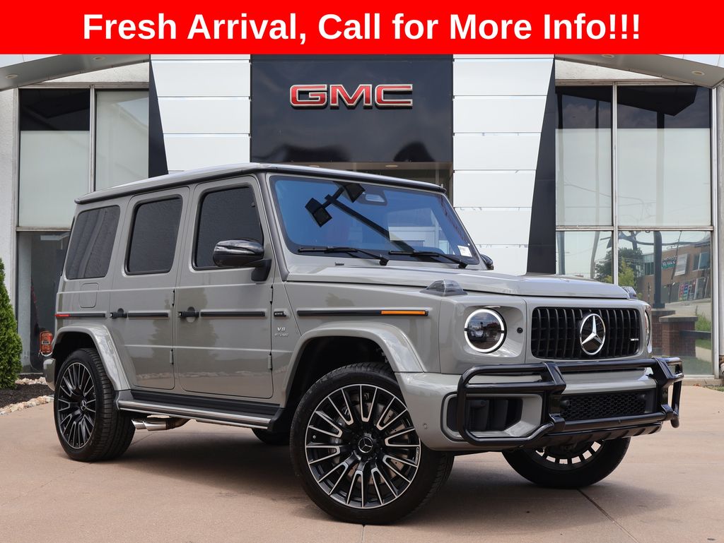 Gray (MANUFAKTUR Arabian Grey) 2025 Mercedes-Benz G-Class SUV / Crossover All-Wheel Drive 9-Speed Automatic
