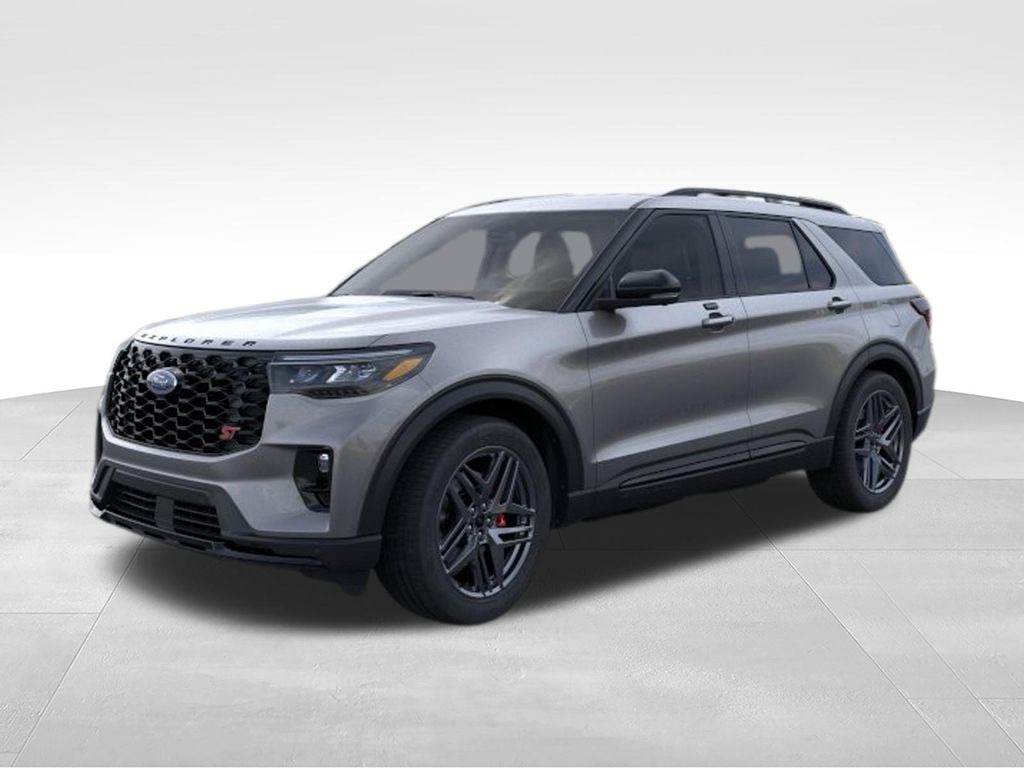 Carbonized Gray Metallic 2026 Ford Explorer SUV / Crossover All-Wheel Drive Automatic