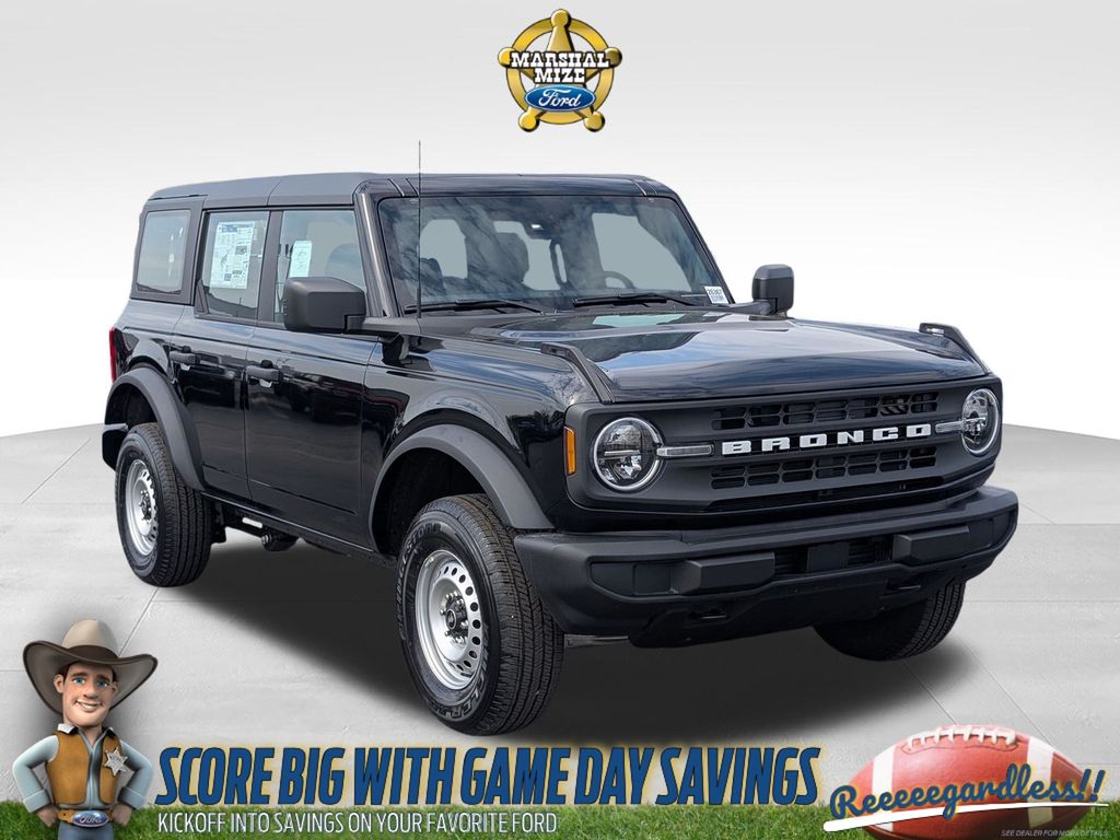 Shadow Black 2026 Ford Bronco SUV / Crossover Four-Wheel Drive Automatic