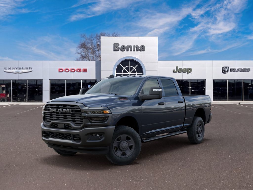 Forged Blue Metallic 2026 RAM 3500 Pickup Truck Four-Wheel Drive 8-Speed Automatic