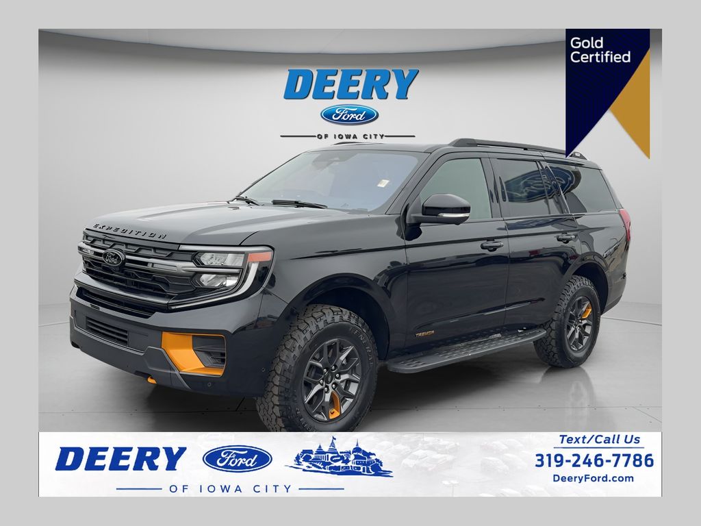 Agate Black Metallic 2025 Ford Expedition SUV / Crossover Four-Wheel Drive 10-Speed Automatic