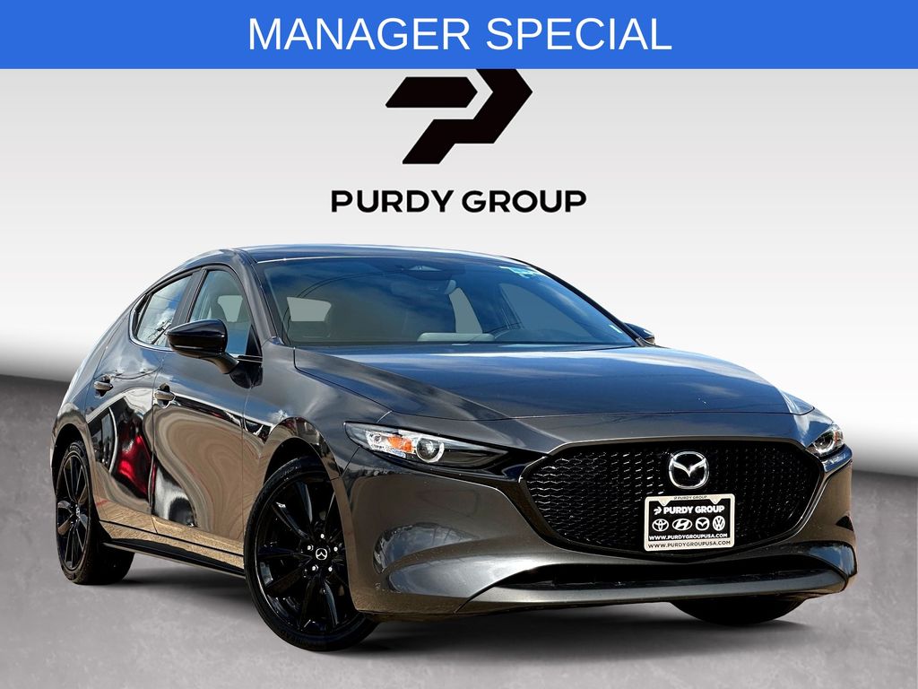 Machine Gray 2024 Mazda MAZDA3 Hatchback Front-Wheel Drive 6-Speed Automatic