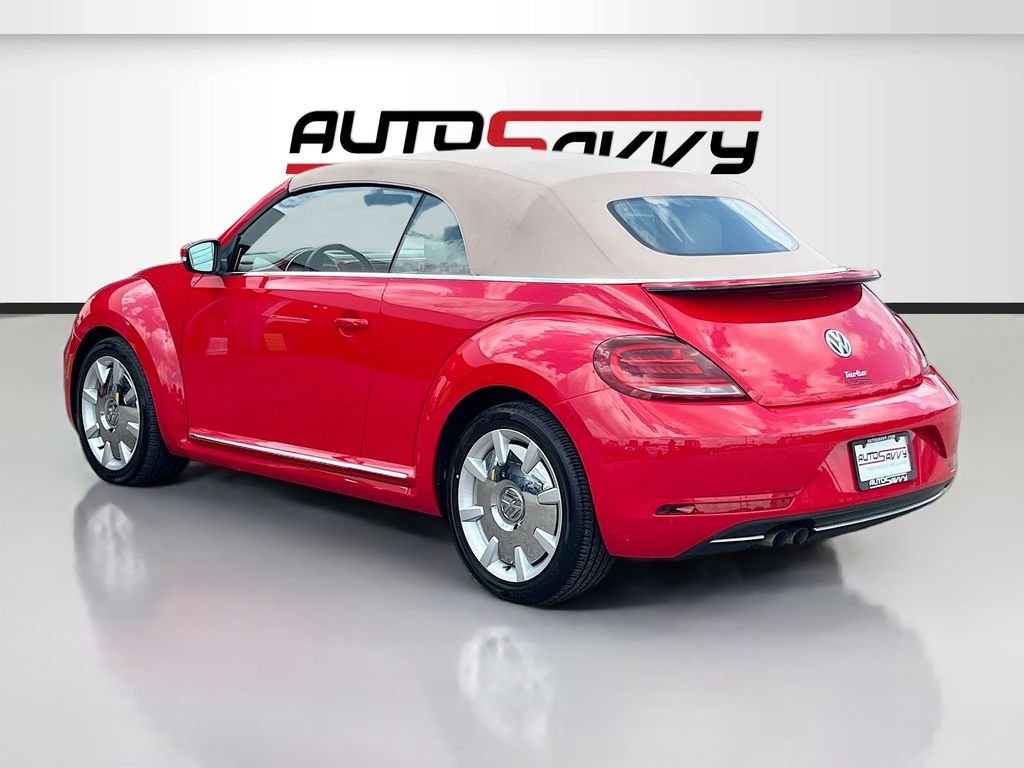 2019 Volkswagen Beetle Convertible 2.0T SE Red at AutoSavvy Houston Southwest