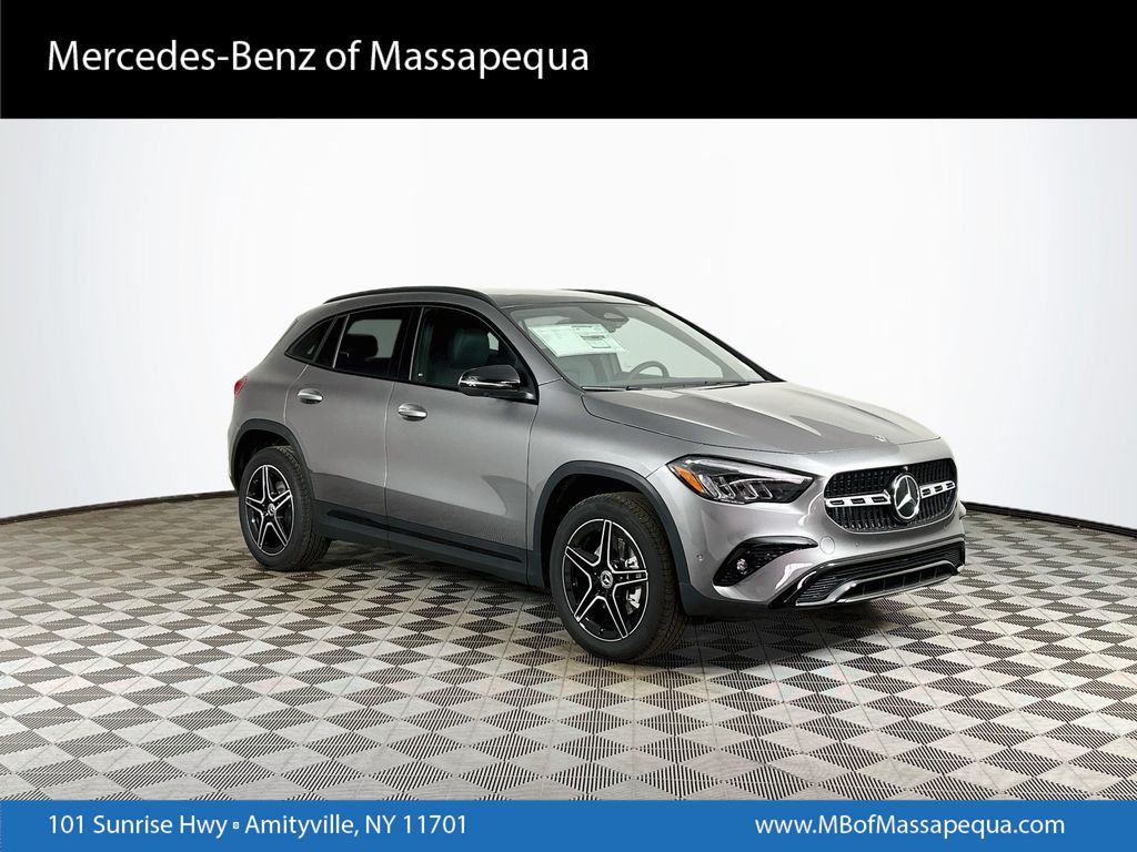 Gray 2026 Mercedes-Benz GLA SUV / Crossover All-Wheel Drive 8-Speed Dual Clutch