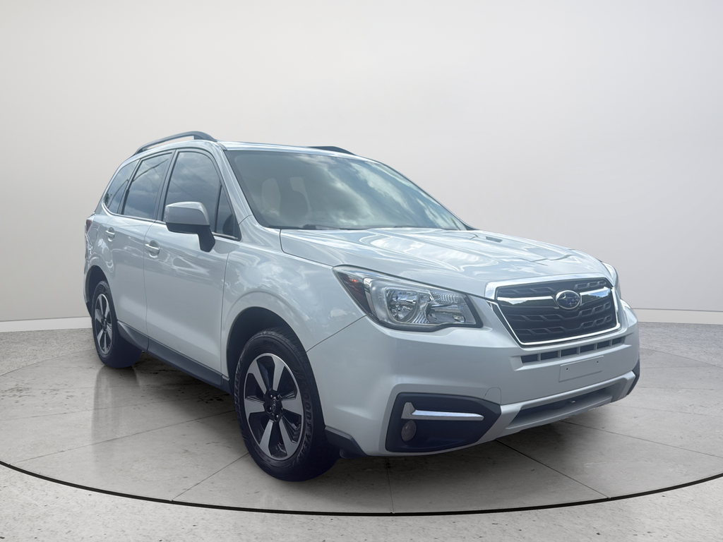 Crystal White Pearl 2017 Subaru Forester SUV / Crossover All-Wheel Drive Continuously Variable Transmission