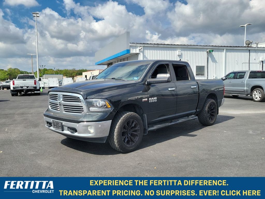 Black Forest Green Pearlcoat 2016 RAM 1500 Lone Star Crew Cab 4WD Pickup Truck Four-Wheel Drive 8-Speed Automatic