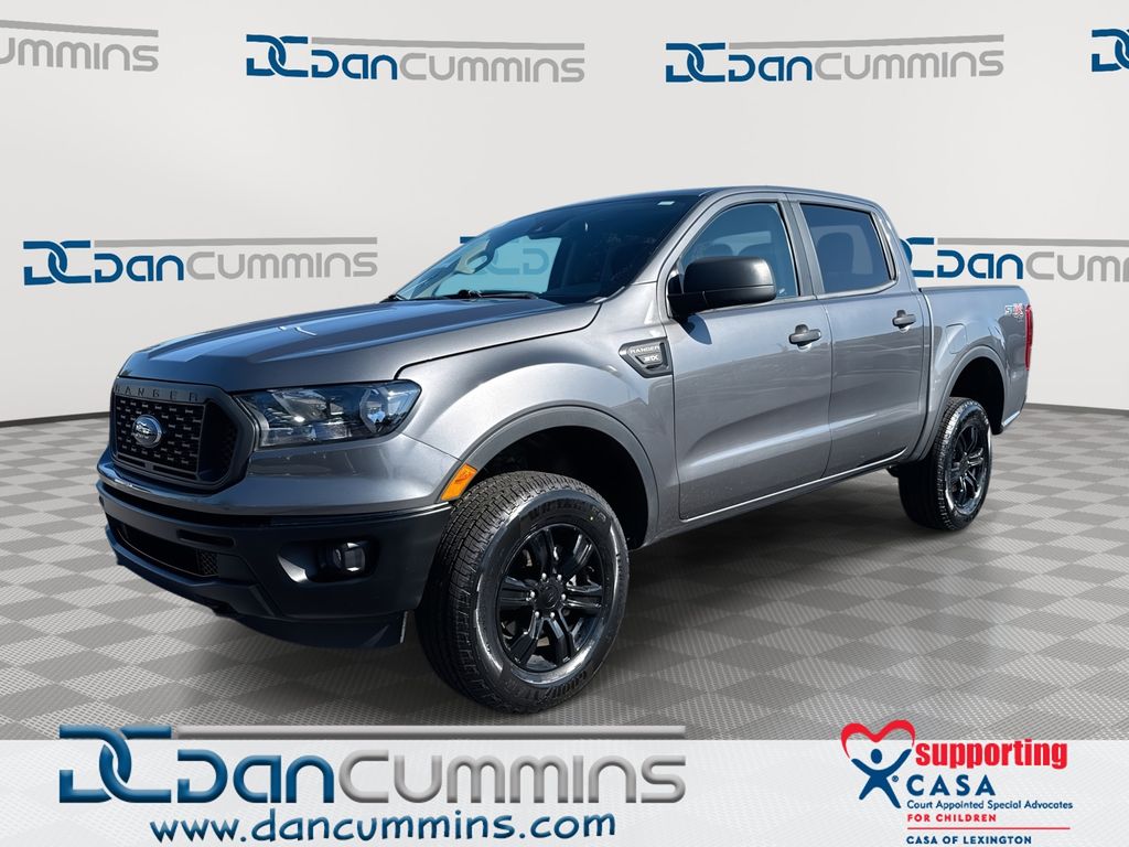 Gray Metallic 2022 Ford Ranger Pickup Truck Four-Wheel Drive Automatic