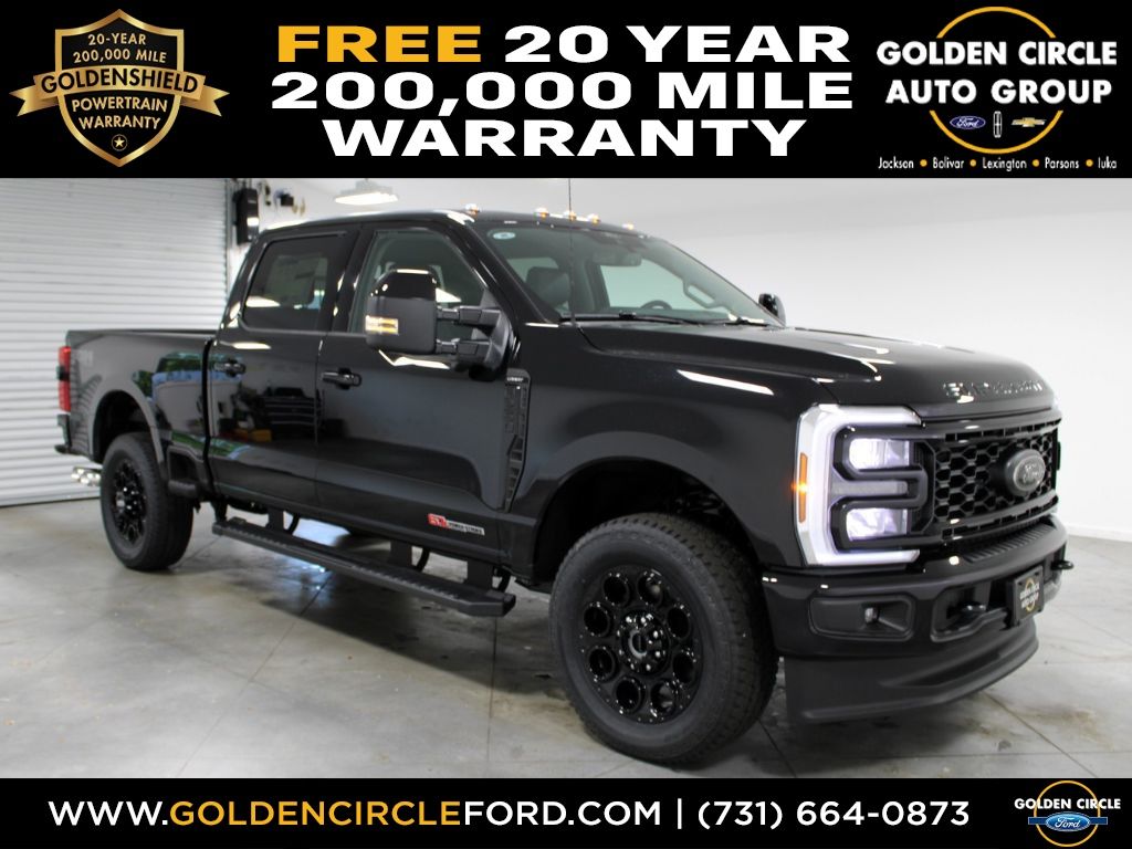 Agate Black Metallic 2026 Ford F-250 Super Duty Pickup Truck Four-Wheel Drive Automatic