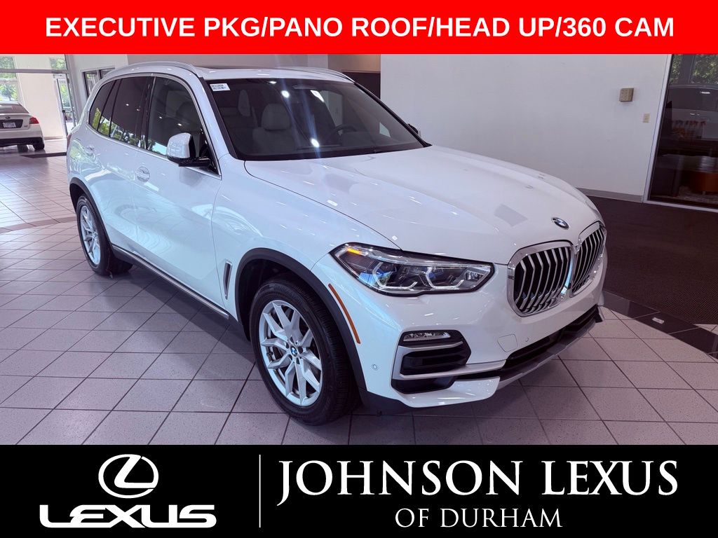 Mineral White Metallic 2021 BMW X5 SUV / Crossover All-Wheel Drive 8-Speed Automatic