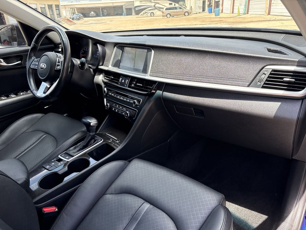 2019 Kia Optima EX Blue at Durrett Motor Company
