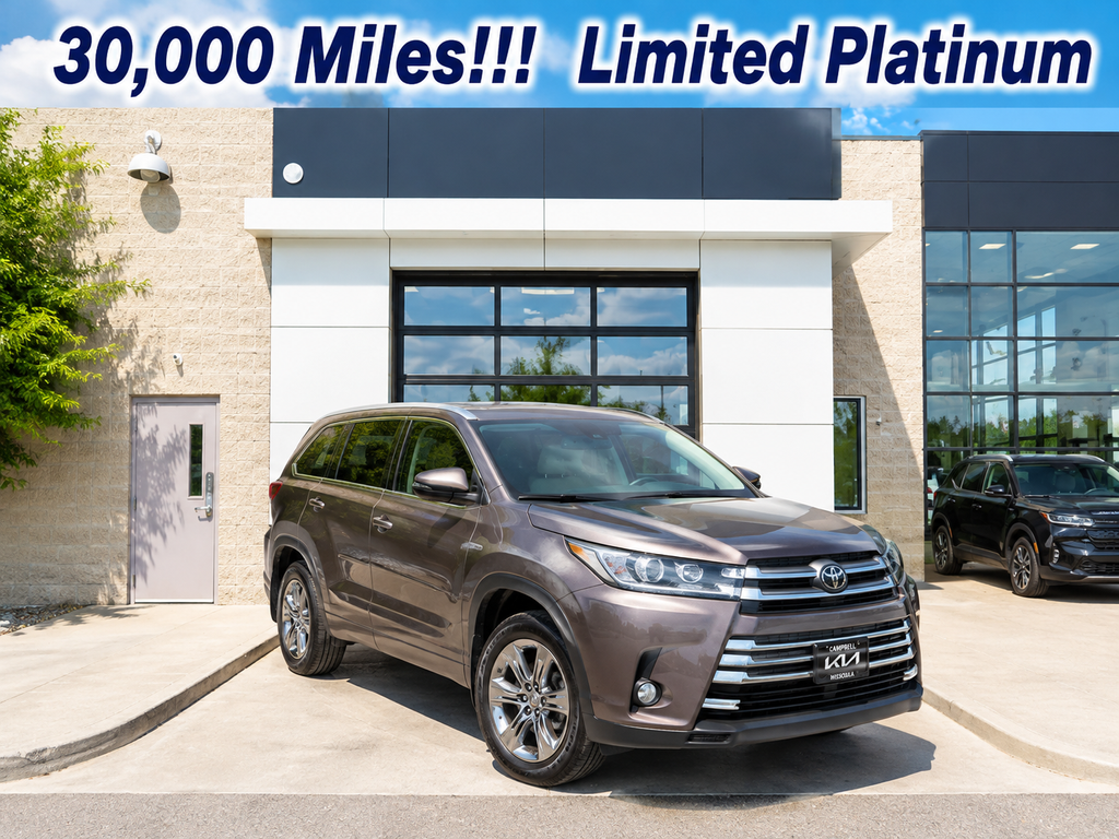Predawn Gray Mica 2017 Toyota Highlander SUV / Crossover All-Wheel Drive 8-Speed Automatic