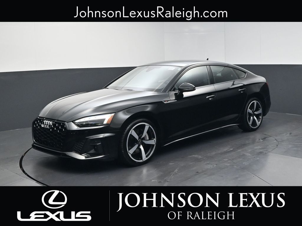 Mythos Black Metallic 2025 Audi A5 Sportback Sedan All-Wheel Drive 7-Speed Automatic