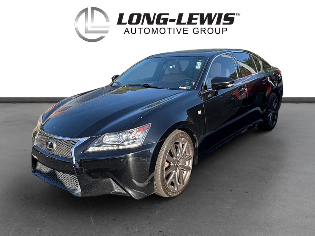 Black (Obsidian) 2015 Lexus GS 350 RWD Sedan Rear-Wheel Drive 8-Speed Automatic