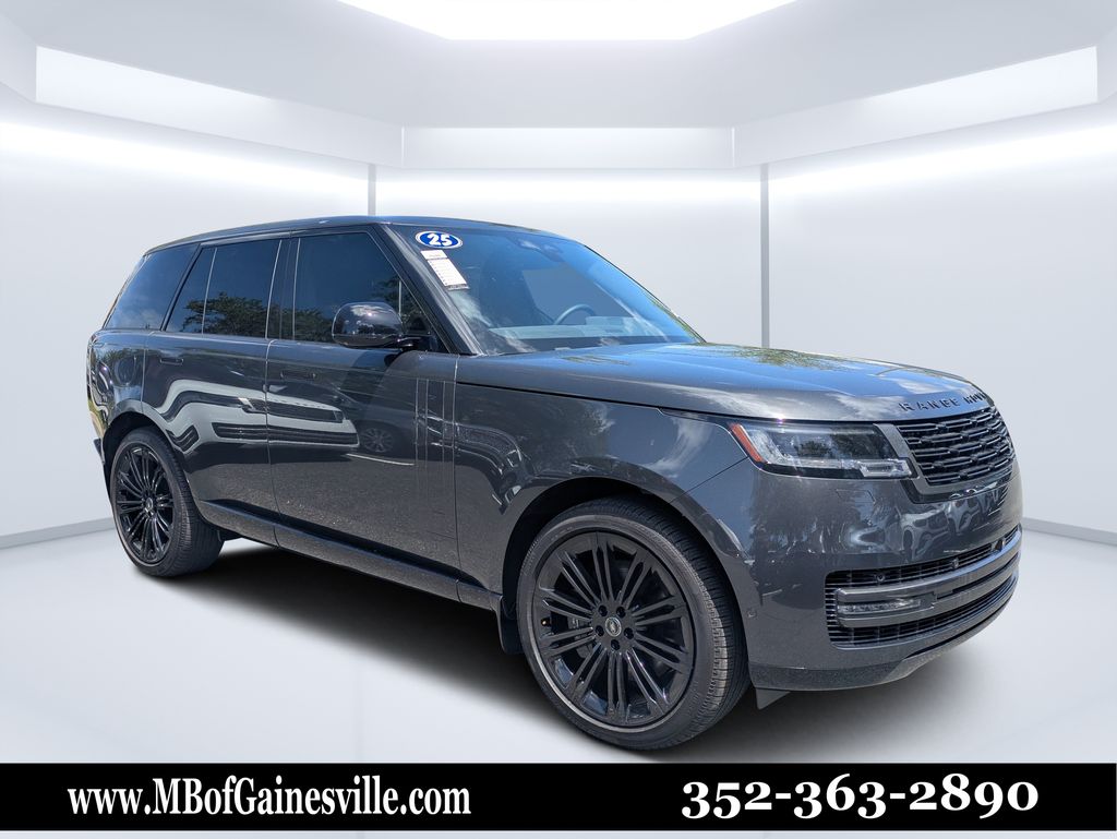 Carpathian Gray Premium Metallic 2025 Land Rover Range Rover SUV / Crossover All-Wheel Drive 8-Speed Automatic