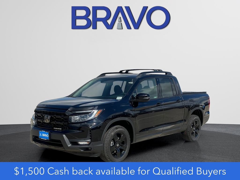 Nh-731p/Crystal Bl 2026 Honda Ridgeline Black Edition AWD Pickup Truck All-Wheel Drive 9-Speed Automatic