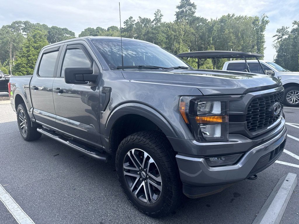 Carbonized Gray Metallic 2023 Ford F-150 Pickup Truck Four-Wheel Drive Automatic
