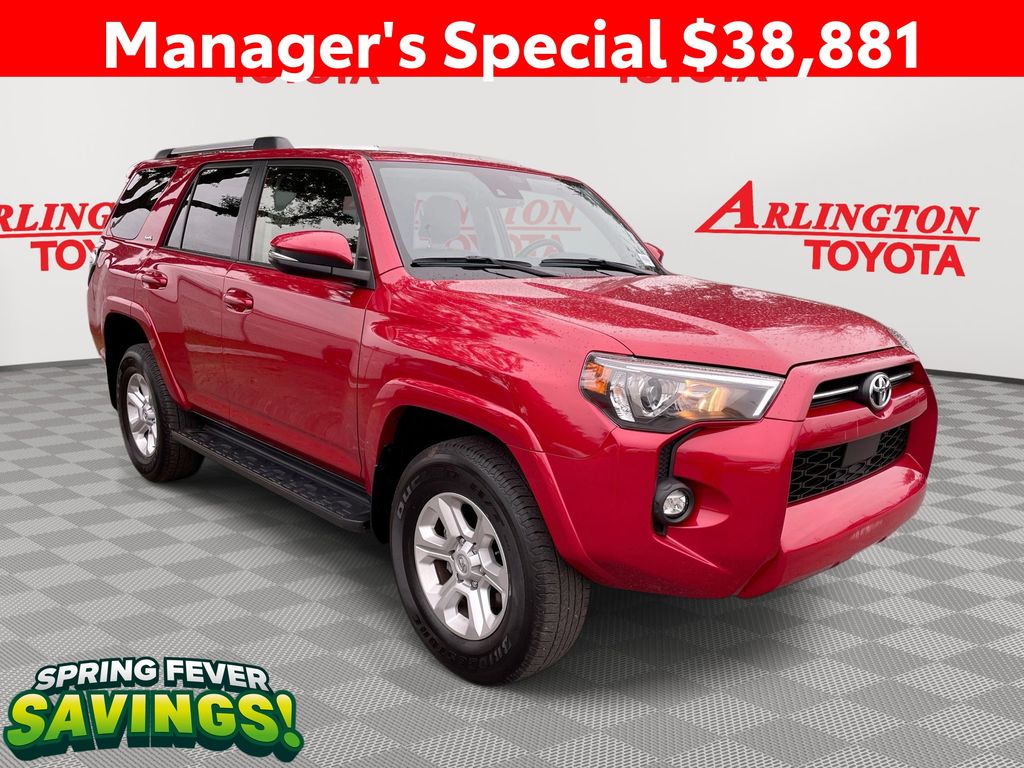 Barcelona Red Metallic 2024 Toyota 4Runner SR5 Premium 4WD SUV / Crossover Four-Wheel Drive 5-Speed Automatic