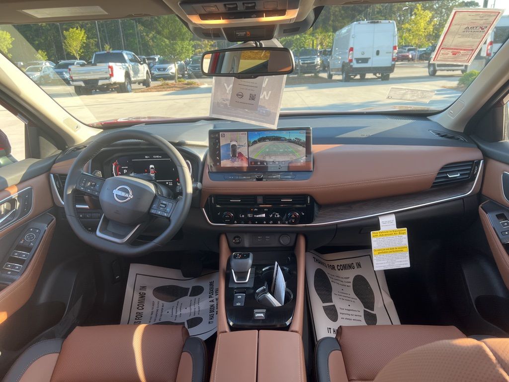 2025 Scarlet Ember Tintcoat Nissan Rogue Platinum FWD SUV