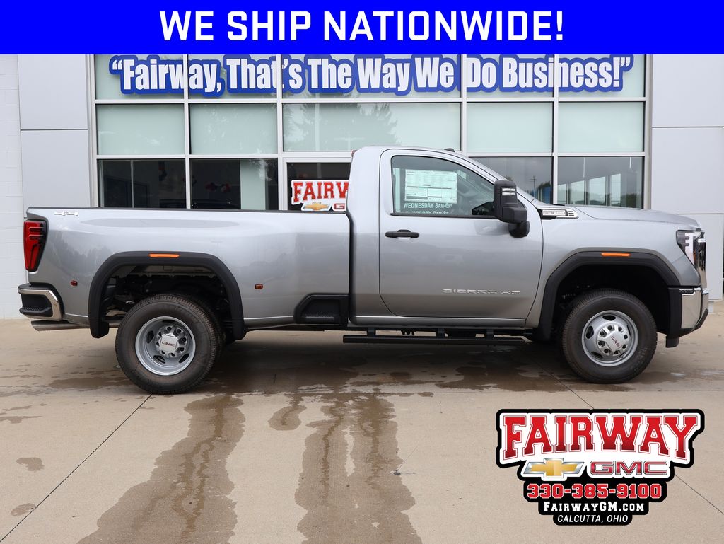 Sterling Metallic 2026 GMC Sierra 3500HD Pickup Truck Four-Wheel Drive Automatic
