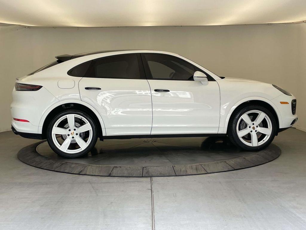 2022 Porsche Cayenne Coupe Platinum Edition White at Audi Porsche Sewickley