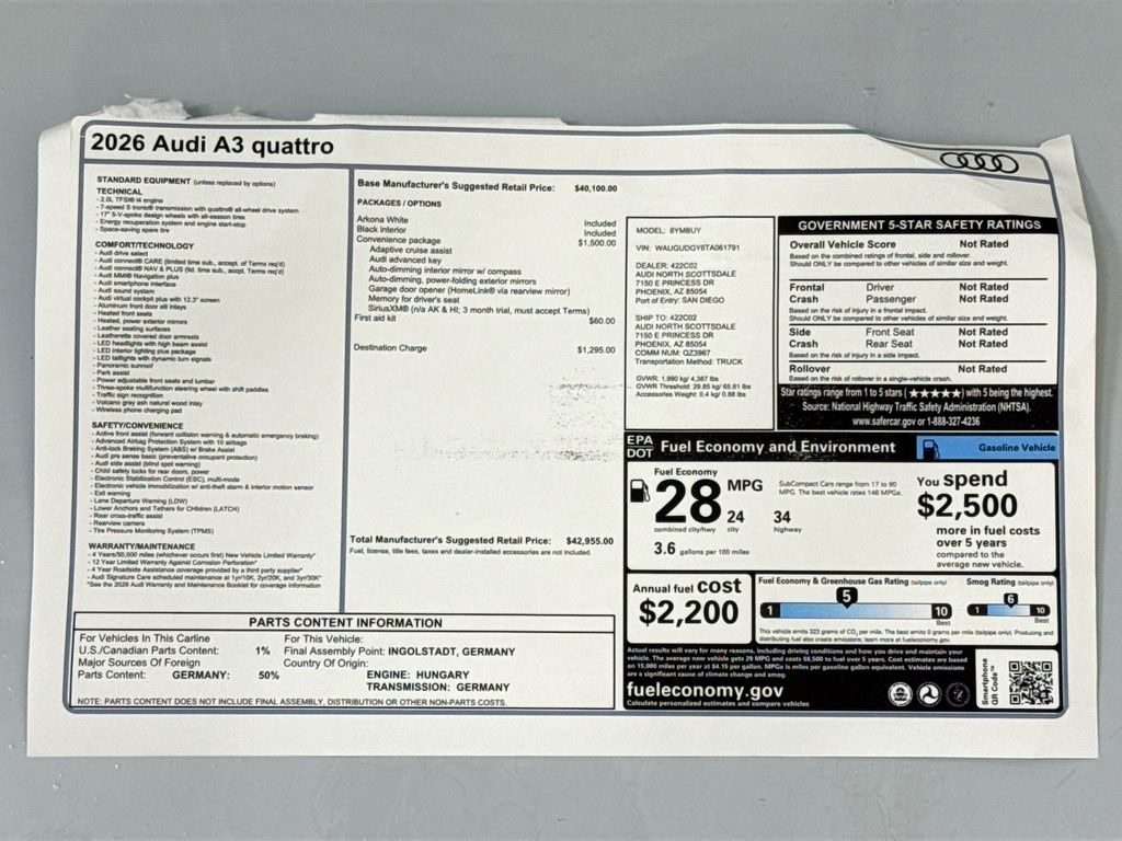 Thumbnail: 2026 Audi A3 - 9