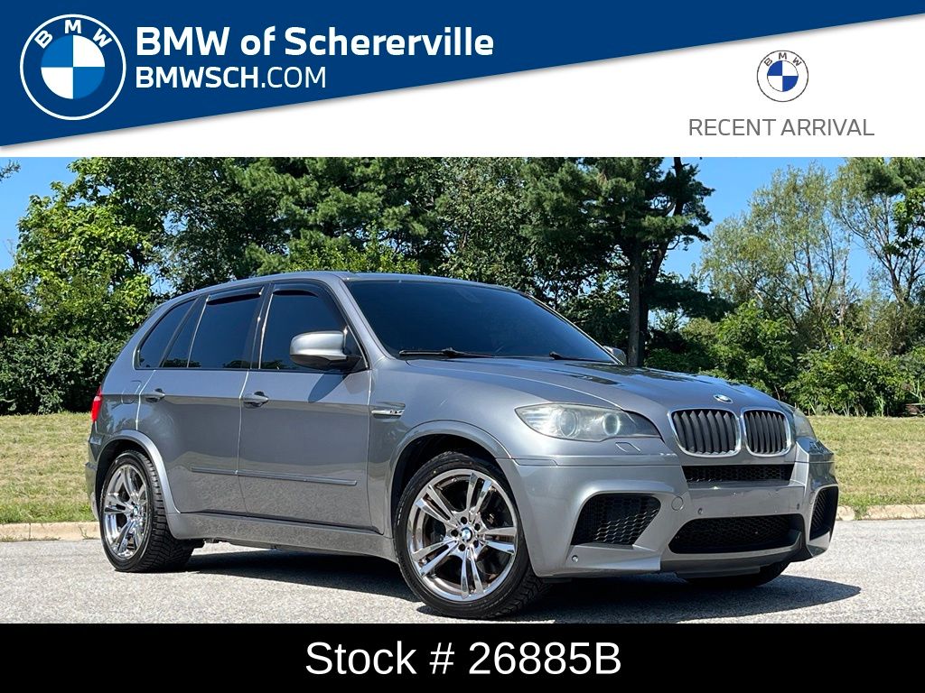 Space Gray Metallic 2010 BMW X5 M SUV / Crossover All-Wheel Drive 6-Speed Automatic Overdrive