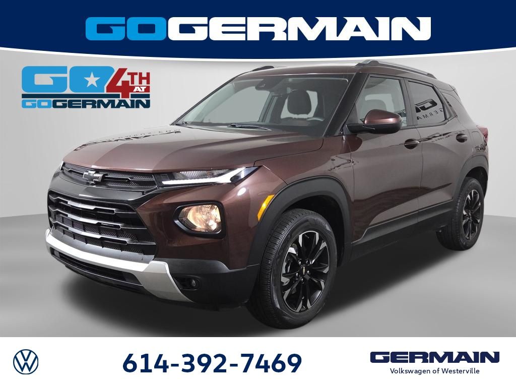 Mahogany Red Metallic 2022 Chevrolet Trailblazer SUV / Crossover Four-Wheel Drive 9-Speed Automatic