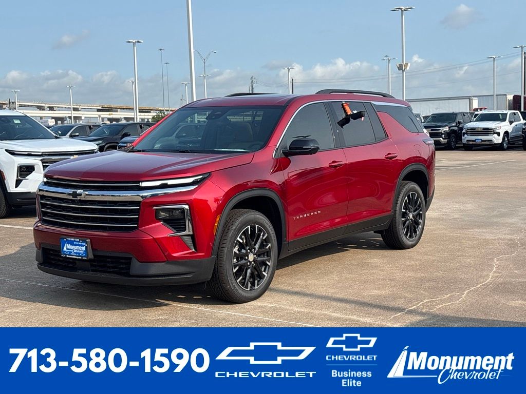 Radiant Red Tintcoat 2026 Chevrolet Traverse SUV / Crossover Front-Wheel Drive 8-Speed Automatic
