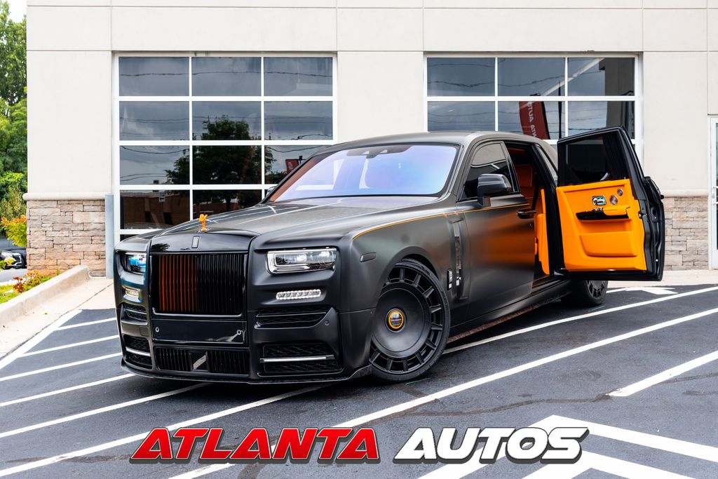 Black 2024 Rolls-Royce Phantom Sedan Rear-Wheel Drive 8-Speed Automatic