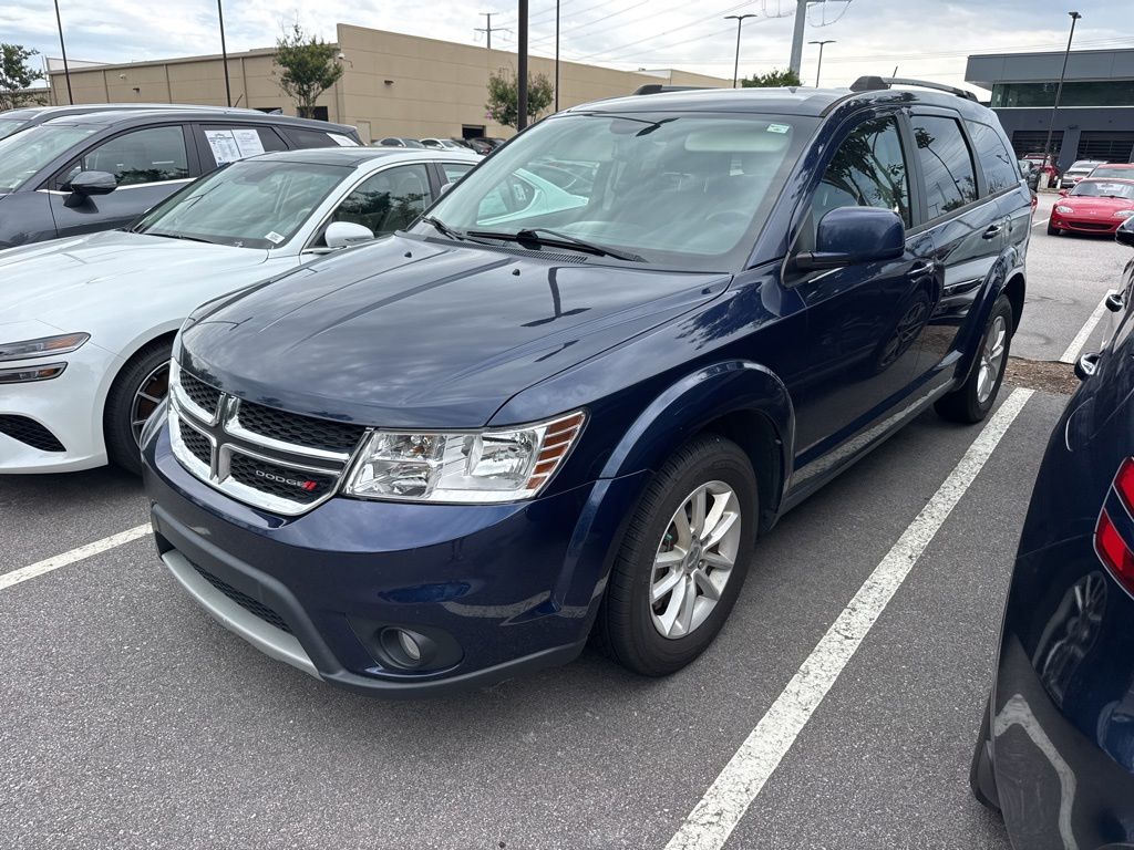 Contusion Blue Pearlcoat 2017 Dodge Journey SXT FWD SUV / Crossover Front-Wheel Drive 4-Speed Automatic
