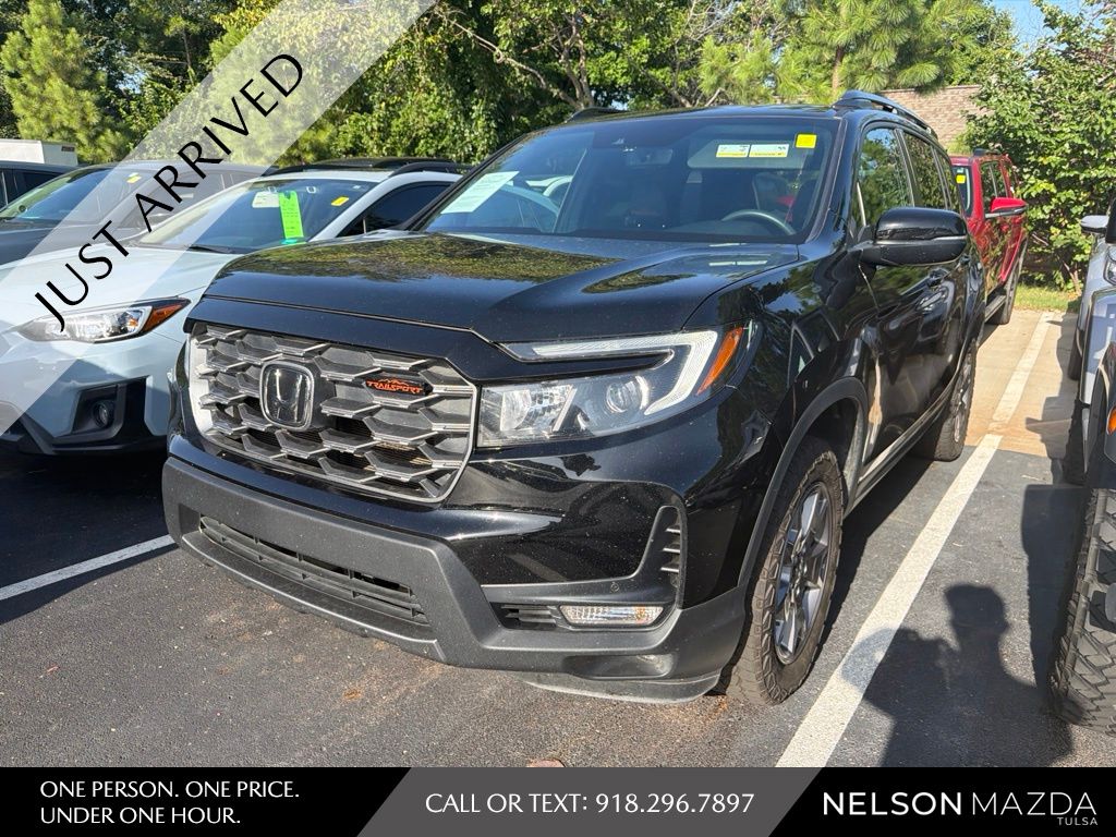 Black 2024 Honda Passport SUV / Crossover All-Wheel Drive 9-Speed Automatic
