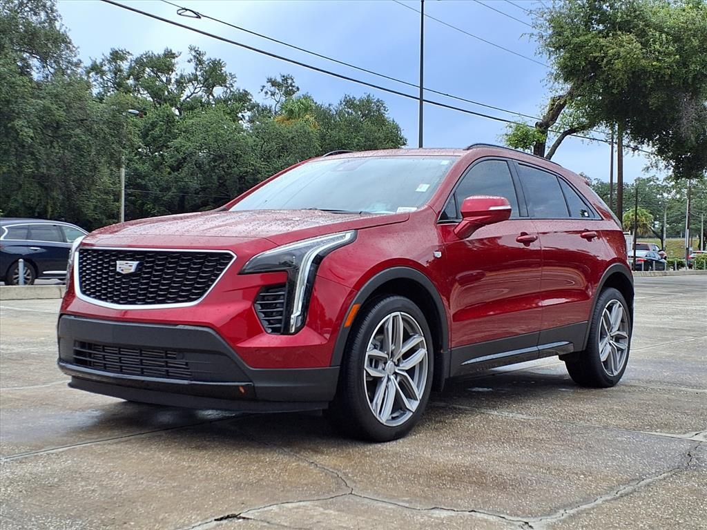 Radiant Red Tintcoat 2023 Cadillac XT4 SUV / Crossover Front-Wheel Drive 9-Speed Automatic