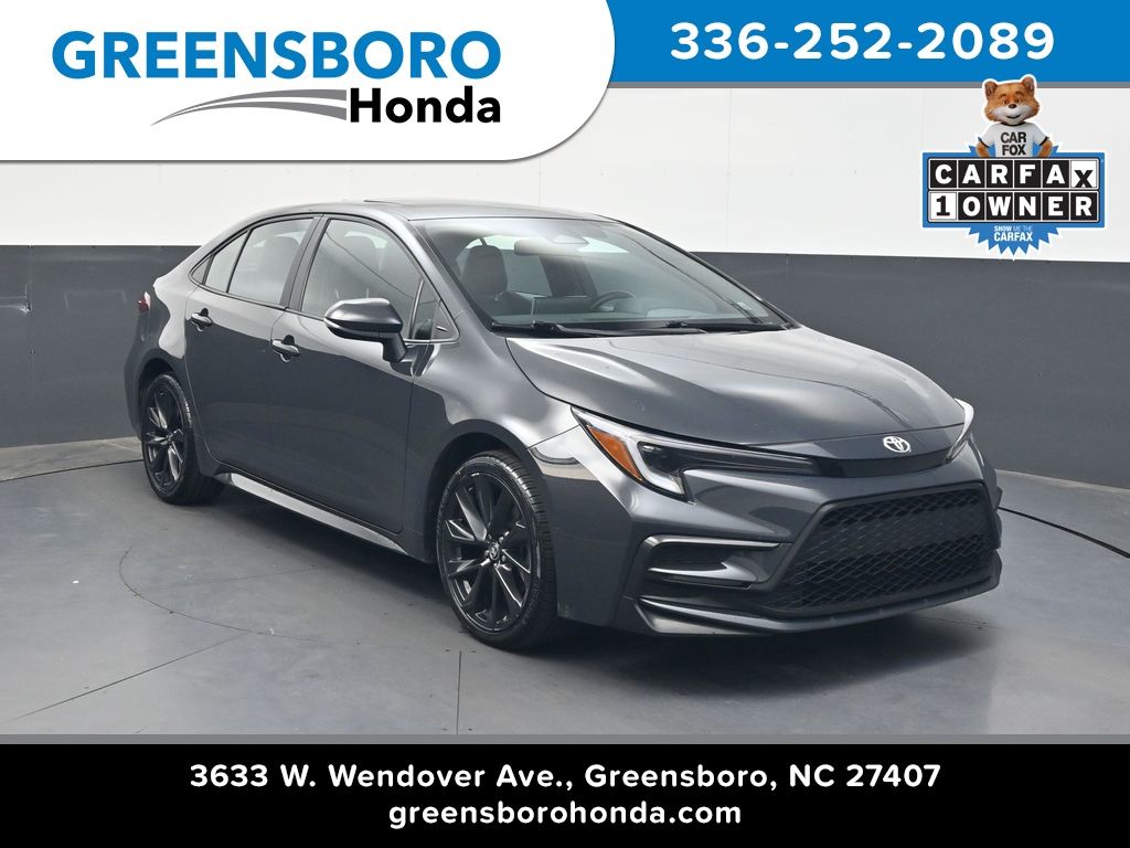 Underground 2023 Toyota Corolla Sedan Front-Wheel Drive Continuously Variable Transmission