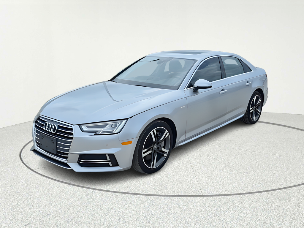 2018 Audi A4 2.0T Premium Plus Silver at Mac Haik CDJR North Houston