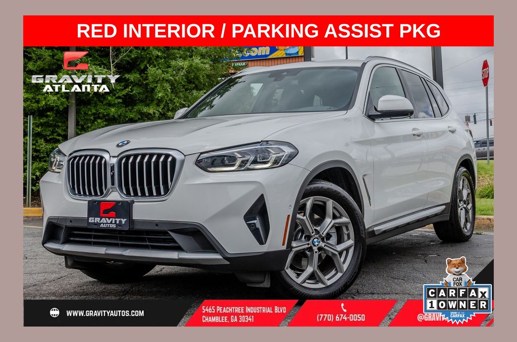 Alpine White 2024 BMW X3 SUV / Crossover Rear-Wheel Drive 8-Speed Automatic