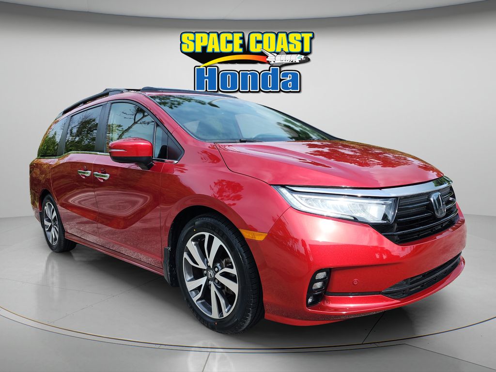 Radiant Red Metallic II 2023 Honda Odyssey Minivan Front-Wheel Drive Automatic