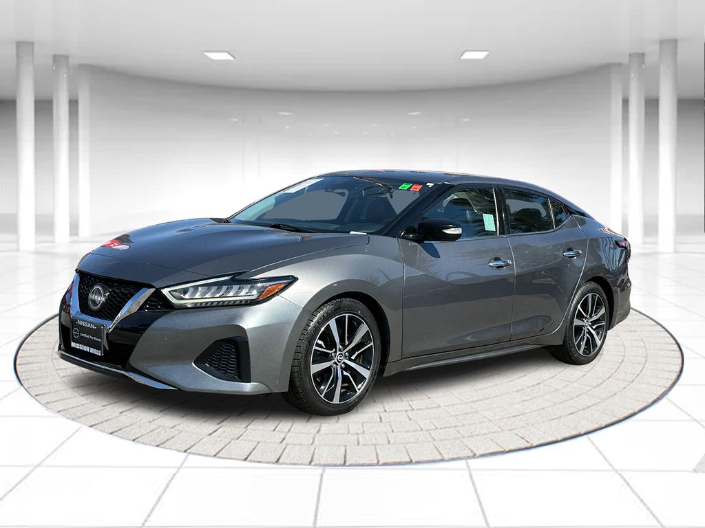 Gray (Gun Metallic) 2023 Nissan Maxima Sedan Front-Wheel Drive Continuously Variable Transmission