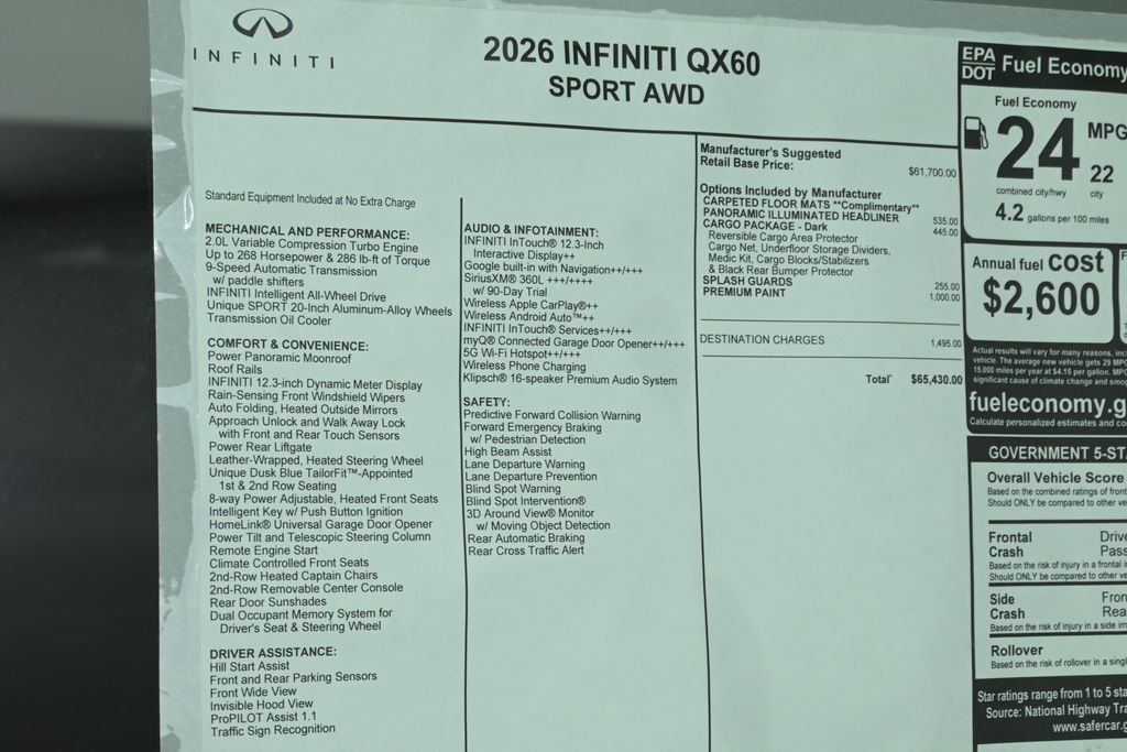 Thumbnail: 2026 INFINITI QX60 - 31